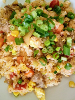 泡菜豬肉炒飯 的食譜成品照片