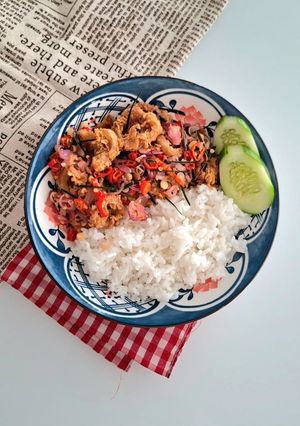 Foto resep Cumi Krispi Sambal Matah