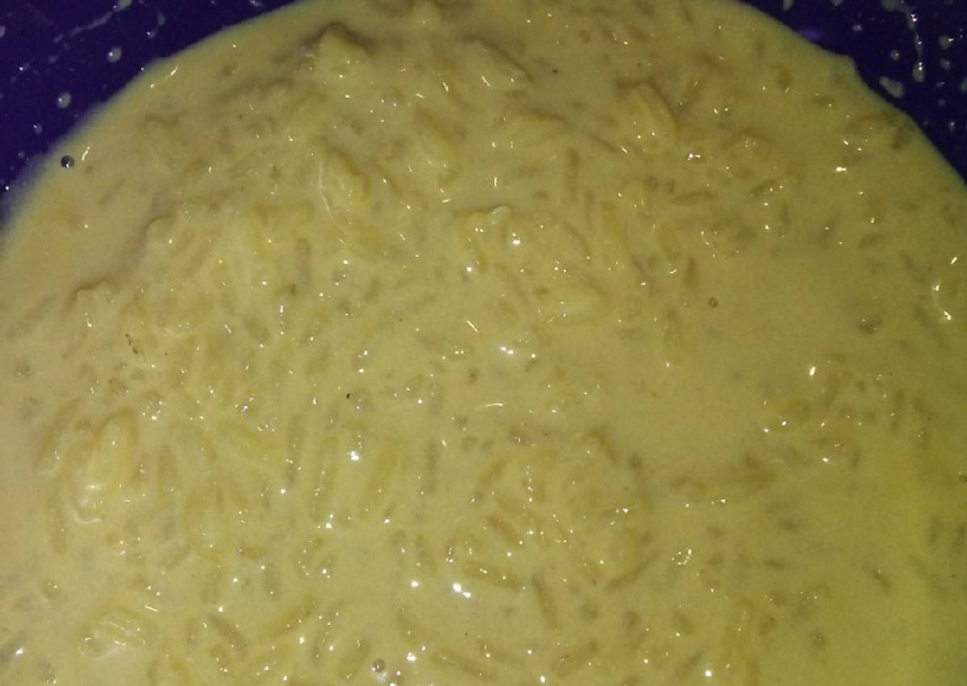 Arroz con leche y papelón