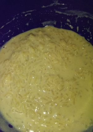 Una foto de Arroz con leche y papelón