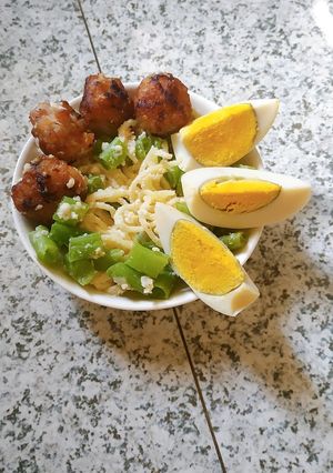Hình của món Mì ý sốt phô mai.