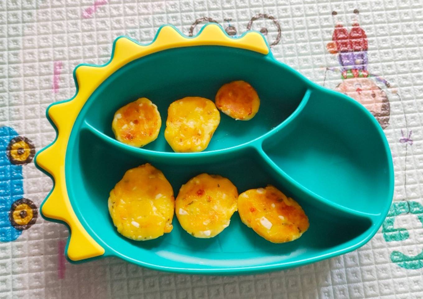 MPASI ay ay 9M+ (potato cheese egg)