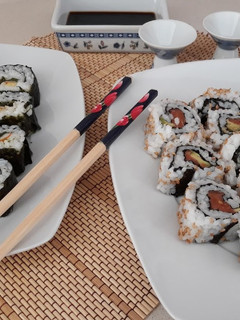 Una foto de Sushi