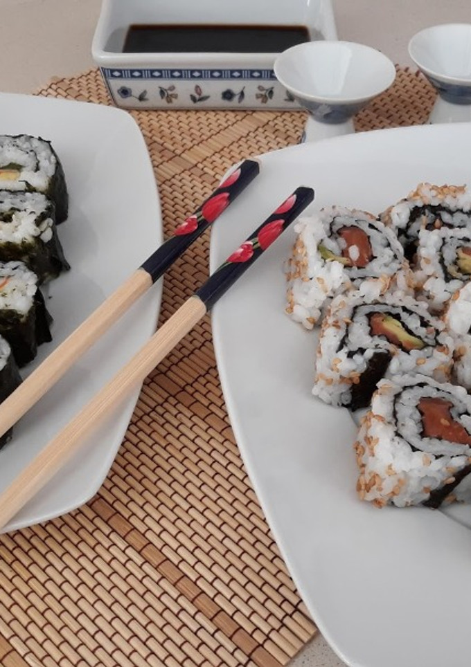 Una foto de Sushi
