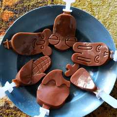 A picture of Puding Roti Tawar (Nutrijell Coklat).
