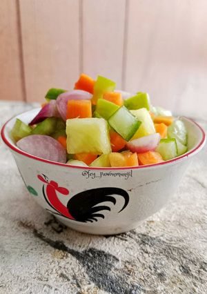 Foto resep Acar Timun, Wortel, Nanas (Pelengkap Nasi Kebuli, Nasi Uduk, Nasi Samin dll)