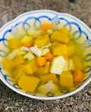 Canh Cà Rốt Khoai Tây Bí Đỏ