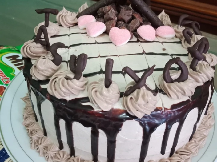 Langkah Mudah untuk Membuat Resep  Milo BirthDay Cake yang Bikin Ngiler, Sempurna