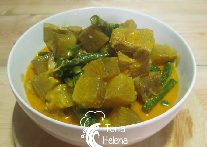 Resep Gulai kikil nangka ala warung padang yang Menggugah Selera