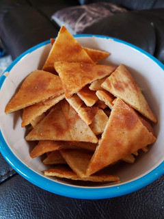 A picture of Keto Tortilla Chips.