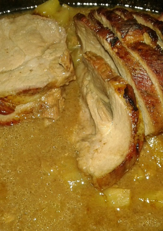 Una foto de Cerdo a la piña agridulce