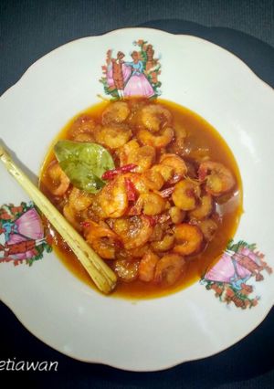 Foto resep Udang pedas manis