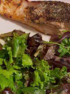 Foto de Salmão na frigideira