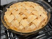 A picture of apple pie