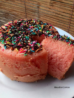 Foto resep Strawberry Sponge Cake