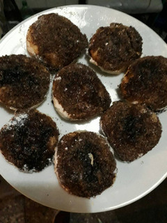Una foto de Tortitas negras