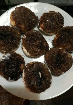 Una foto de Tortitas negras