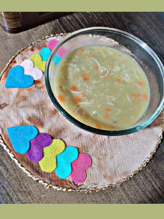 عکسی از دستور سوپ جو درشت 🥣