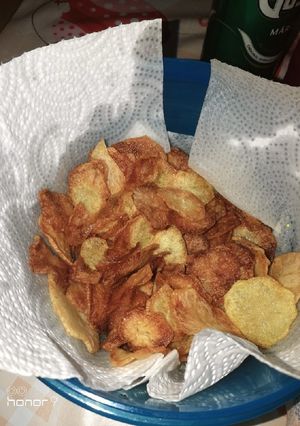 Legegyszerűbb házi chips recept fotója