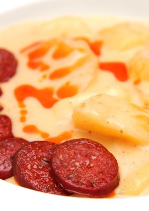 Krumplifőzelék recept fotója