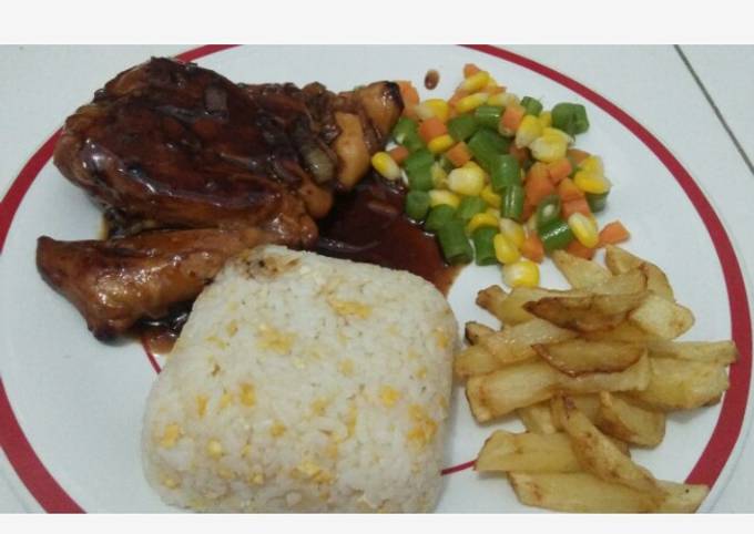 Chicken Steak Blackpepper Sederhana