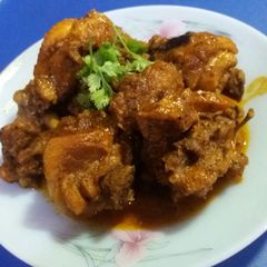 A picture of Chicken masala.
