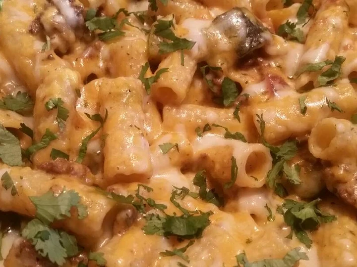 Easy Way Make Rigatoni w/ Pepperjack Cream Sauce which So Delicious