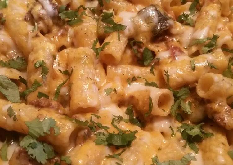 Recipe of Speedy Rigatoni w/ Pepperjack Cream Sauce