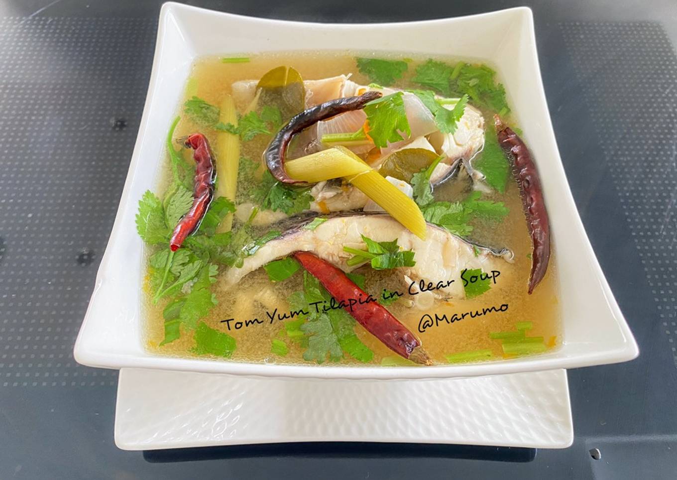 Tom Yum Tilapia in Clear Soup