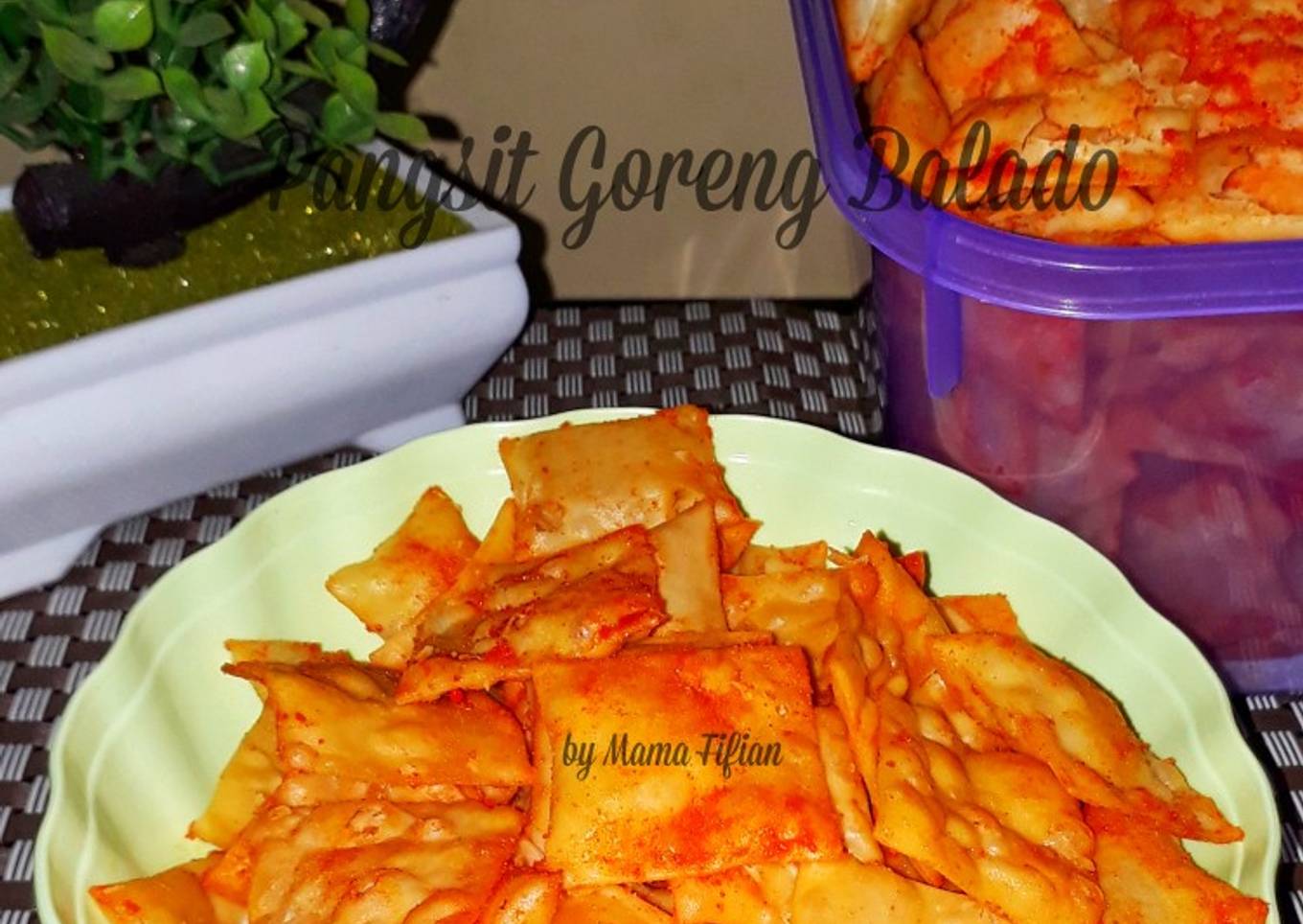Pangsit Goreng Balado