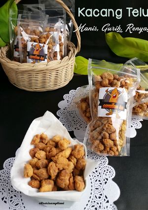 Foto resep Kacang Telur Manis Gurih Renyah