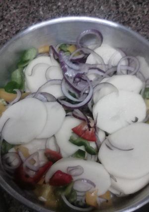 صورة لوصفة صينيه بطاطس