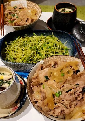 日式牛肉飯 的食譜成品照片