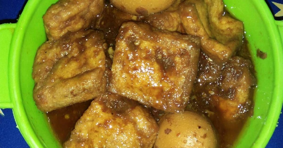 Resep Semur Kering Tahu Telor Oleh Moonela Ayunda Cookpad