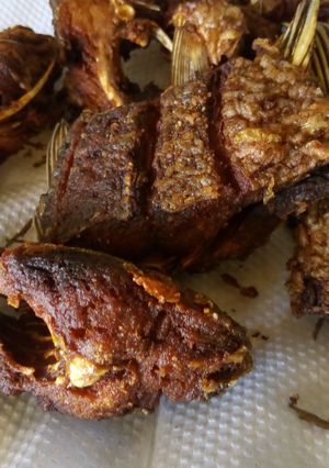 A picture of Deep fried fish.