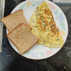 A picture of Vegetable & Cheese Omelette.