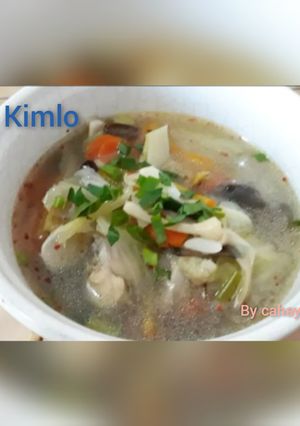 Foto resep Sup kimlo mudah dan simpel