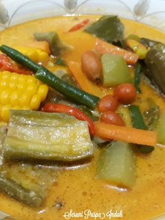 Foto resep Sayur Lodeh Terong Hijau