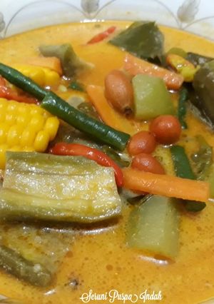 Foto resep Sayur Lodeh Terong Hijau