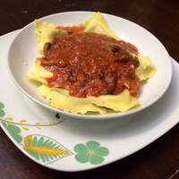 Pasta con salsa de pollo setas y puerro - 42 recetas caseras- Cookpad