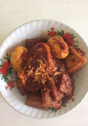 Foto resep [no msg] Bumbu Bali 3T (tahu tempe telor)