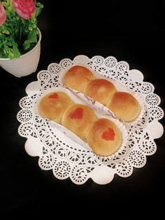 Foto resep Roti manis filling strawberry & keju