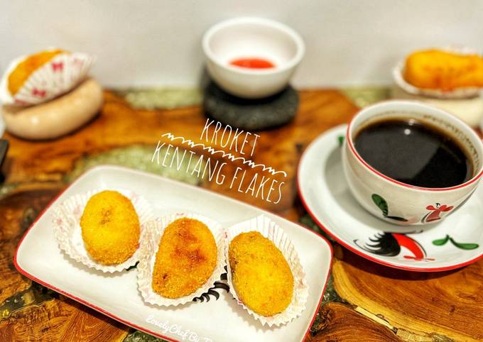 Resep Kroket Kentang Flakes Oleh Lovelychef By Tiedq Cookpad