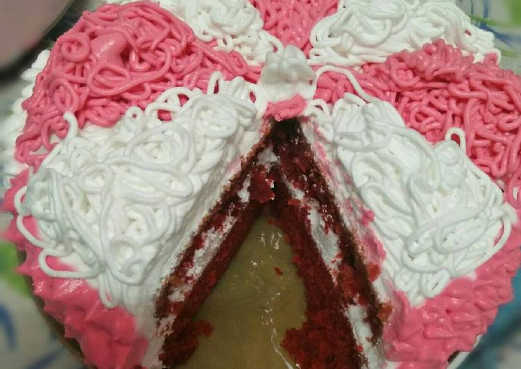 Recipe: Appetizing RedVelvet cake.. Post 1 #anniversary