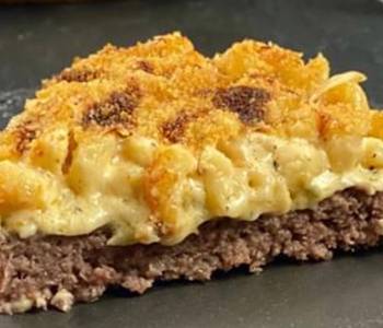 Ready to Serve Hamburger Mac and cheese Practical Delicious