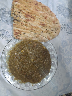 عکسی از دستور آش شله قلمکار