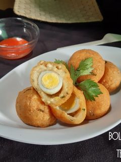 Foto resep Bola-Bola Tahu isi Telur Puyuh