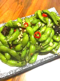 涼拌毛豆 的食譜成品照片