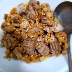 Tuna and Mushroom Salpicao A picture of Tuna and Mushroom Salpicao.