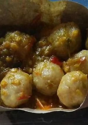 Foto resep Baso pedas